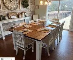 Farmhouse table